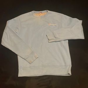 Champion men’s S Sky Blue crewneck.